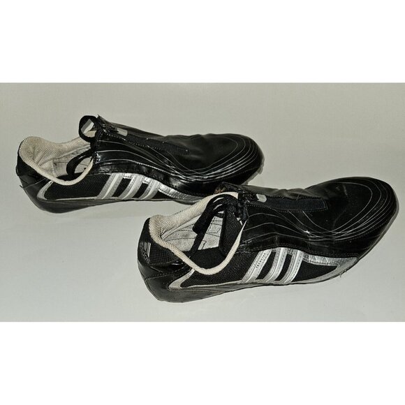Adidas Techstar Track & Field Cleats Black Silver White Shoes 553838 US 10 READ - Picture 4 of 16